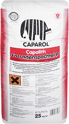 Caparol Capalith Fassadenspachtel P минеральная порошковая шпатлевка (Капалит Фасаденшпатель П)