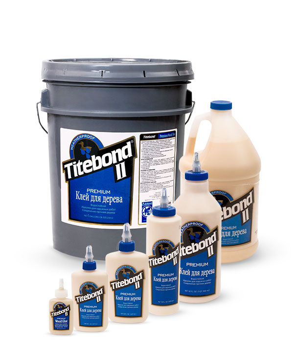 Titebond II Premium Wood Glue (Тайтбонд) Клей ПВА