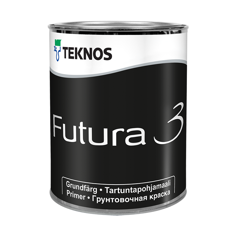 Teknos Futura 3 (Текнос Футура 3) Грунт по металлу и дереву