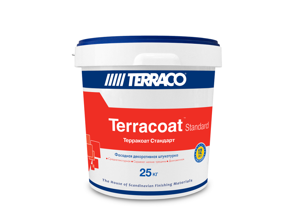 Купить терракоат стандарт рельефное покрытие с эффектом "шуба" от официального дилера TERRACO (ТЕРРАКО)
