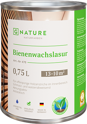 Купить g nature 470 (джи натур лазурь с пчелиным воском) от официального дилера G NATURE (Джи Натур)