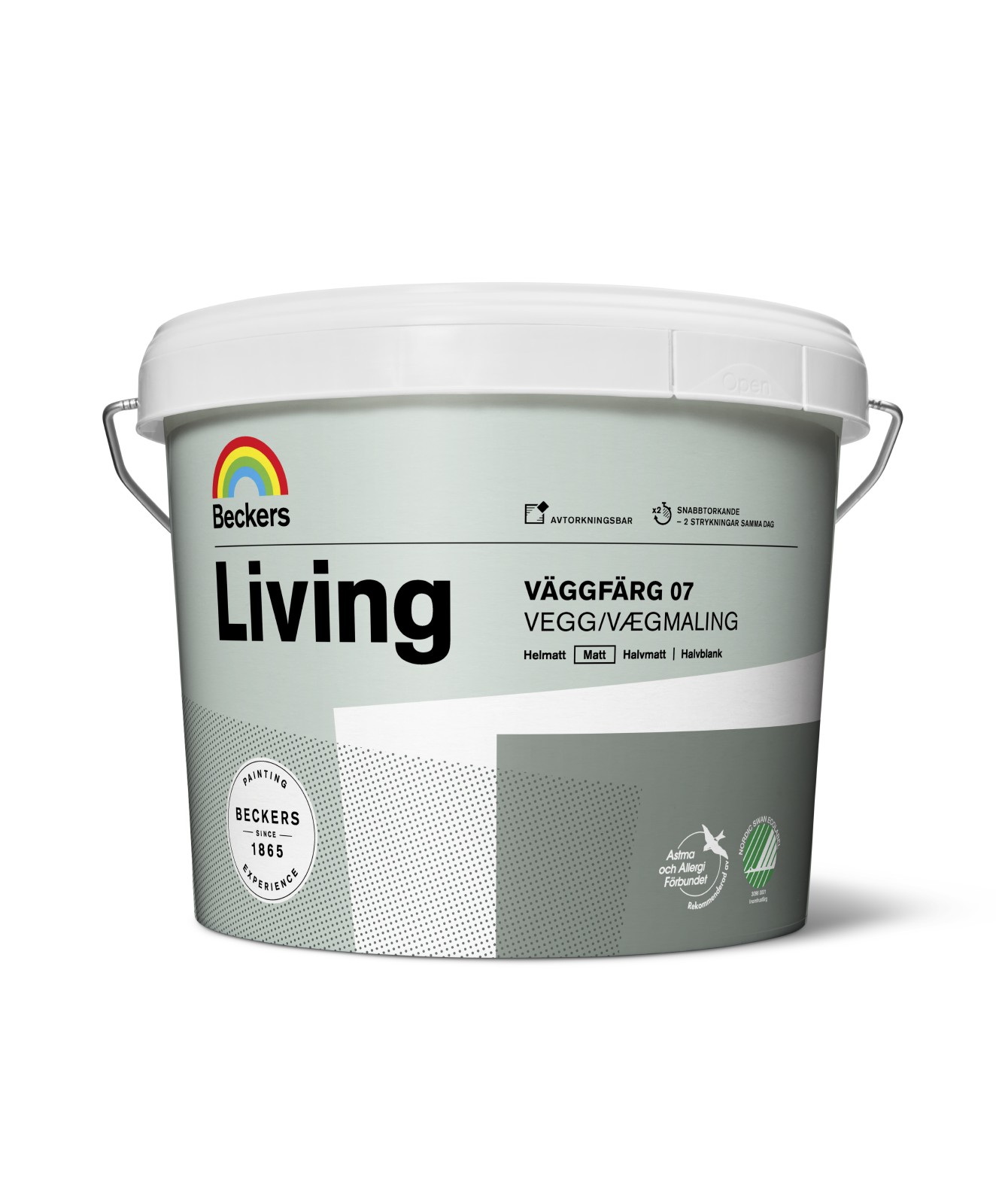 Купить краска интерьерная водоэмульсионная beckers (беккерс) living vaggfarg 07 (элегант-7) от официального дилера BECKERS (БЕКЕРС)