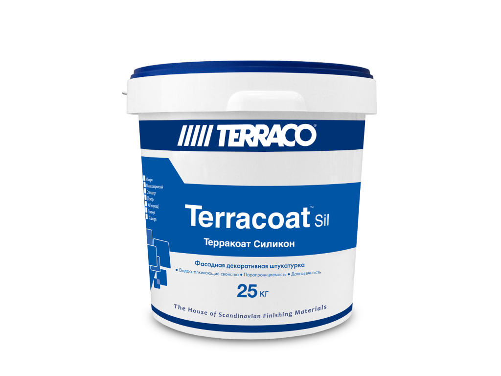 Купить террако терракоат xl "короед" силикон штукатурка для наружных работ от официального дилера TERRACO (ТЕРРАКО)