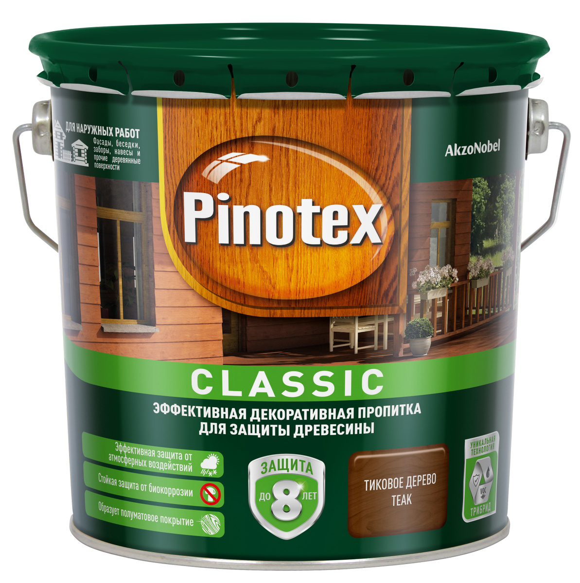 Купить pinotex classic (пинотекс классик) декоративный антисептик для деревянных поверхностей от официального дилера PINOTEX (ПИНОТЕКС)