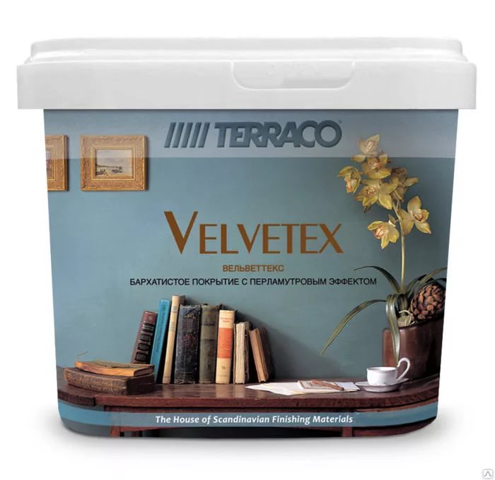 Купить террако вельветтекс бархатистое покрытие с перламутровым эффектом от официального дилера TERRACO (ТЕРРАКО)