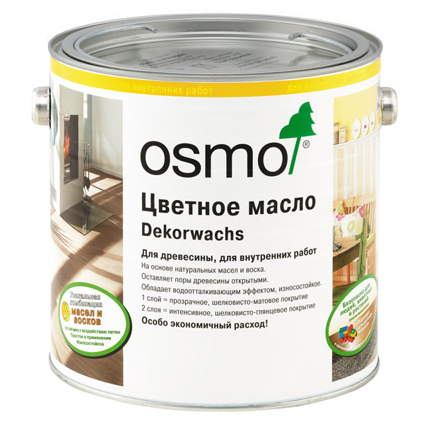 Купить цветные масла для древесины серия "интенсив" (dekorwachs creativ) osmo от официального дилера OSMO (ОСМО)