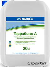 Купить террабонд а акриловая универсальная грунтовка от официального дилера TERRACO (ТЕРРАКО)