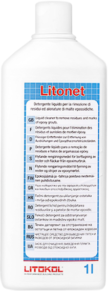 Купить litokol litonet очиститель эпоксидной затирки от официального дилера LITOKOL (ЛИТОКОЛ)