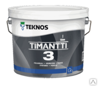 Купить teknos timantti 3 (текнос тимантти 3) краска износостойкая интерьерная от официального дилера TEKNOS (ТЕКНОС)