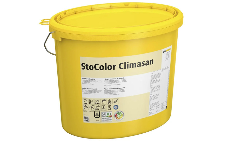 Купить интерьерная фотокаталитическая краска stocolor climasan (сто) от официального дилера STO