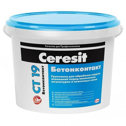 Купить ceresit (церезит) ст19 бетонконтакт от официального дилера CERESIT (ЦЕРЕЗИТ)