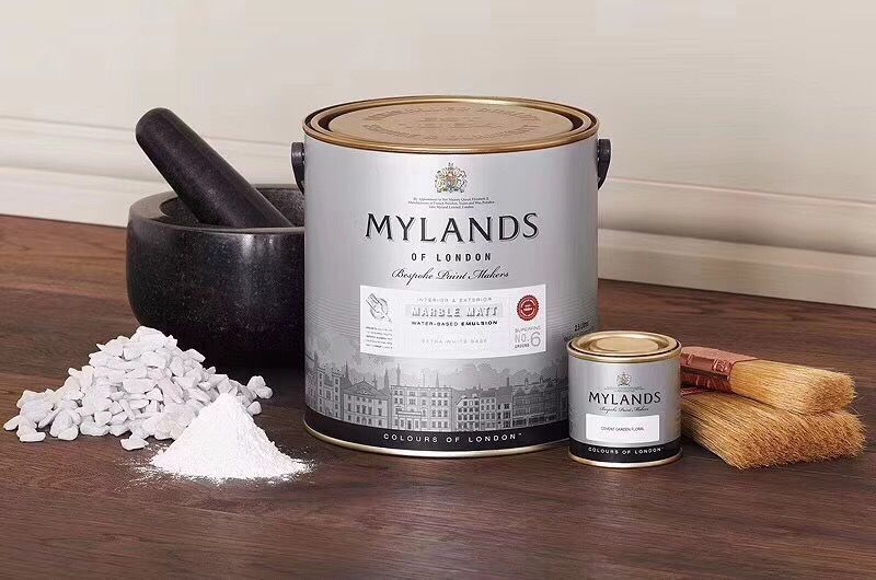 Купить mylands marble matt emulsion краска с мраморным порошком от официального дилера MYLANDS (Майландс)