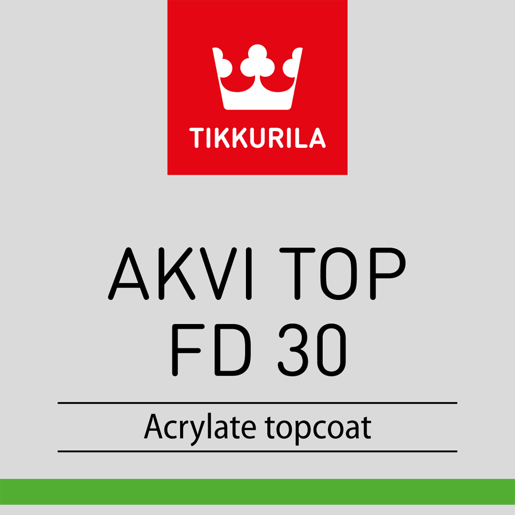 Купить tikkurila akvi top 30 (тиккурила акви топ 30) водоразбавляемая акрилатная краска для дерева. от официального дилера ТИККУРИЛА ПРОМЫШЛЕННАЯ