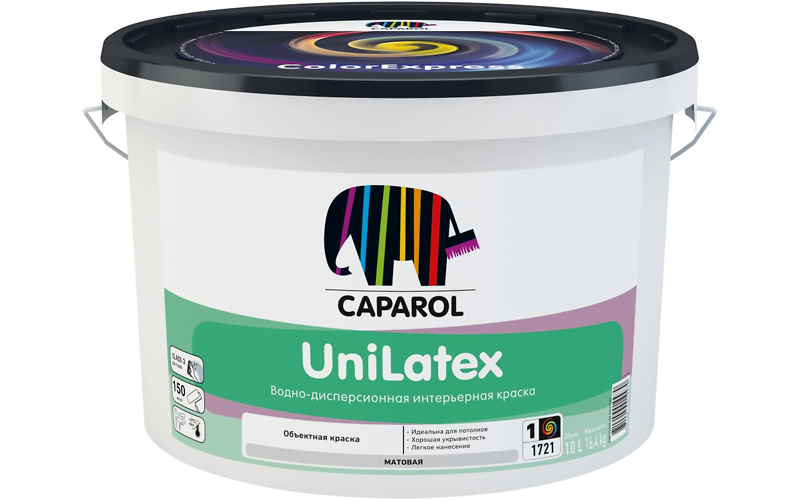 Купить caparol (капарол) unilatex (юнилатекс) краска для внутренних работ от официального дилера CAPAROL (КАПАРОЛ)